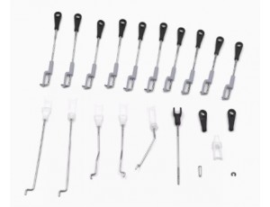 Flightline 1.6M B-25J Mitchell Pushrod Set 